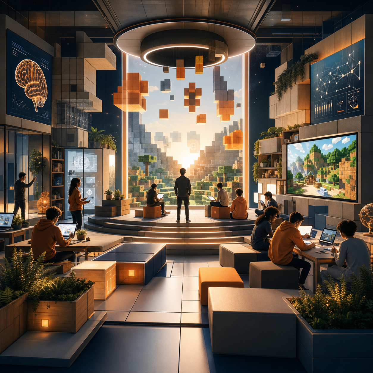 Image Experience Development CocoonDevLab - CDL - Creez votre experience immersive Minecraft & Roblox